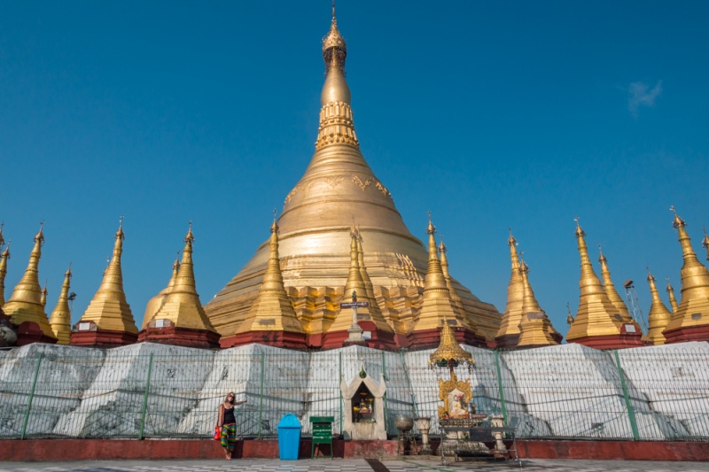 Kyaik Khauk Pagoda, Yangon, Myanmar