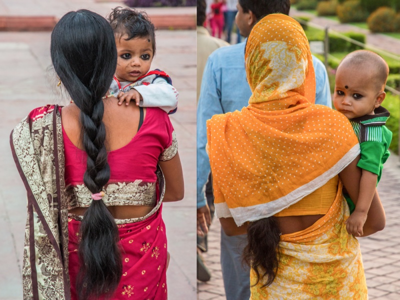 Babies Wearing Kajal Eye Makeup in India
