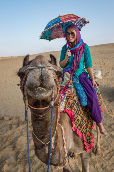 Camel Trek, Jaisalmer, India