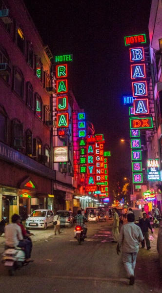 Neon Signs in New Delhi, India