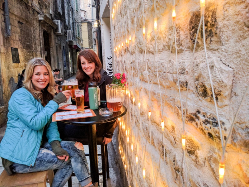 Best Things to do in Croatia: Cafe in Split