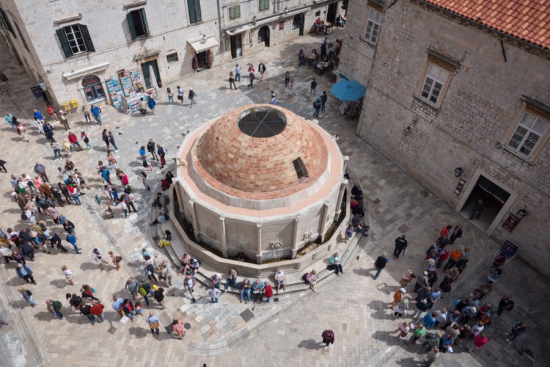 Best Things to do in Croatia: Jewish Fountain in Dubrovnik