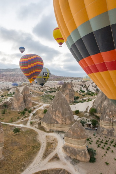 The Best Things to do in Cappadocia, Turkey: Hot Air Balloon Ride over Cappadocia 
