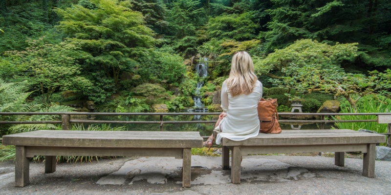 Japanese Gardens Portland, Oregon by Wandering Wheatleys
