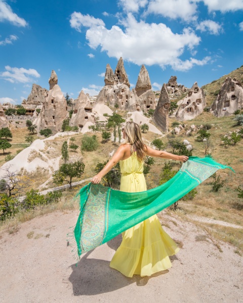 The Best Things to do in Cappadocia, Turkey: Paradise Valley, Cappadocia, Turkey by Wandering Wheatleys
