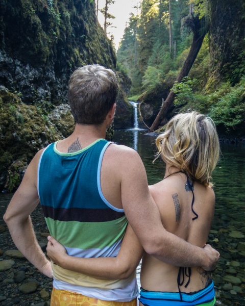 The Best Things to do in Portland, Oregon: Drive Through the Columbia River Gorge: Punchbowl Falls in the Columbia River Gorge, Oregon by Wandering Wheatleys