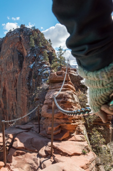 The Wave Lottery: The Wave Arizona Permit: Hiking Angels Landing in Zion National Park, Utah by Wandering Wheatleys