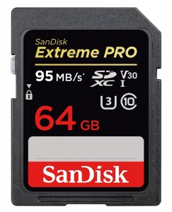 SanDisk Extreme Pro 64GB Memory Card