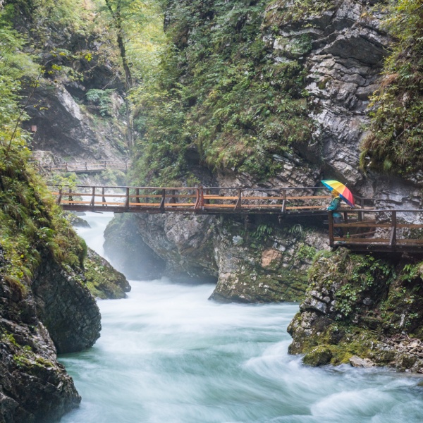 Best Day Hikes in Slovenia: Hiking Slovenia: Vintgar Gorge, Slovenia by Wandering Wheatleys