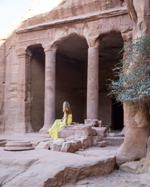 Guide to the Lost City of Petra, Jordan: Garden Tomb, Petra, Jordan by Wandering Wheatleys