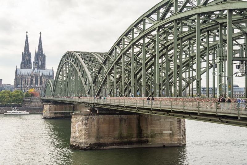 Southern Germany Road Trip: Southern Germany Itinerary: Hohenzollern Bridge, Cologne, Germany by Wandering Wheatleys