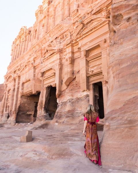 Guide to the Lost City of Petra, Jordan: Explore the Royal Tombs in Petra, Jordan by Wandering Wheatleys
