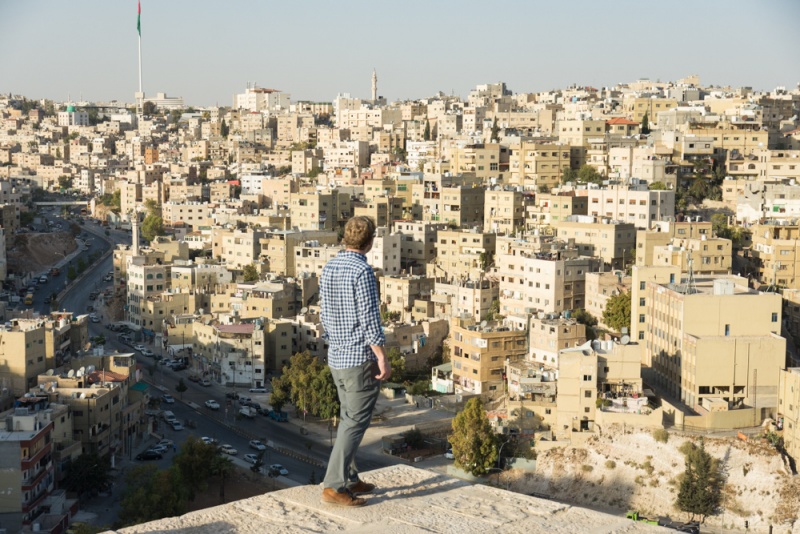 The Best Places to Visit in Jordan: Tourist Attractions: Views of Amman from the Citadel, Jordan by Wandering Wheatleys