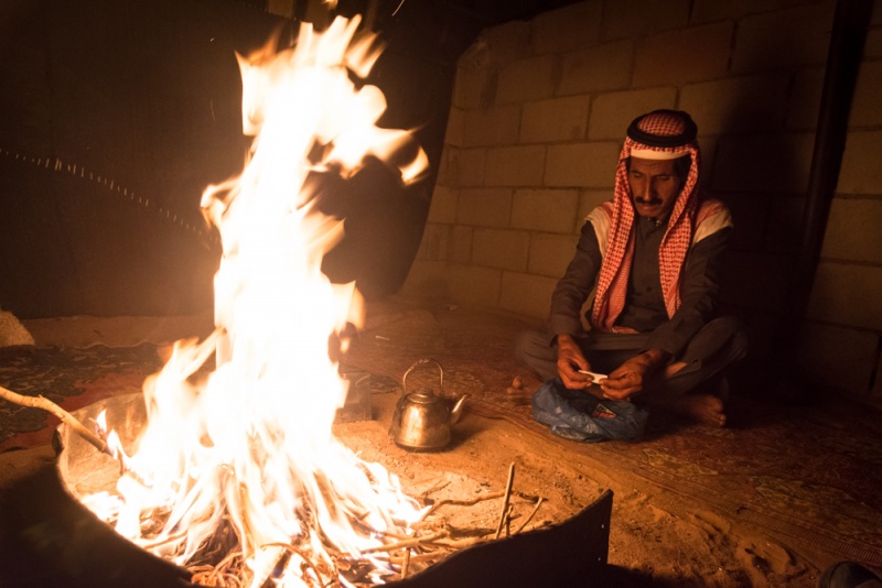 The Best Places to Visit in Jordan: Tourist Attractions: Bedouin Camp in Wadi Rum, Jordan