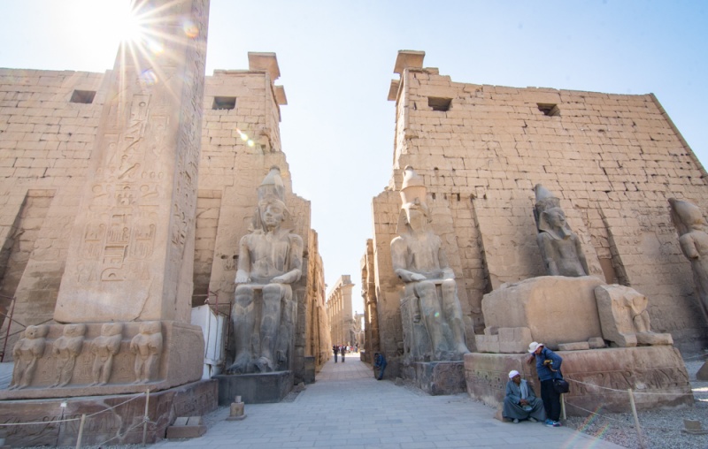 Luxor Temple, Luxor, Egypt by Wandering Wheatleys