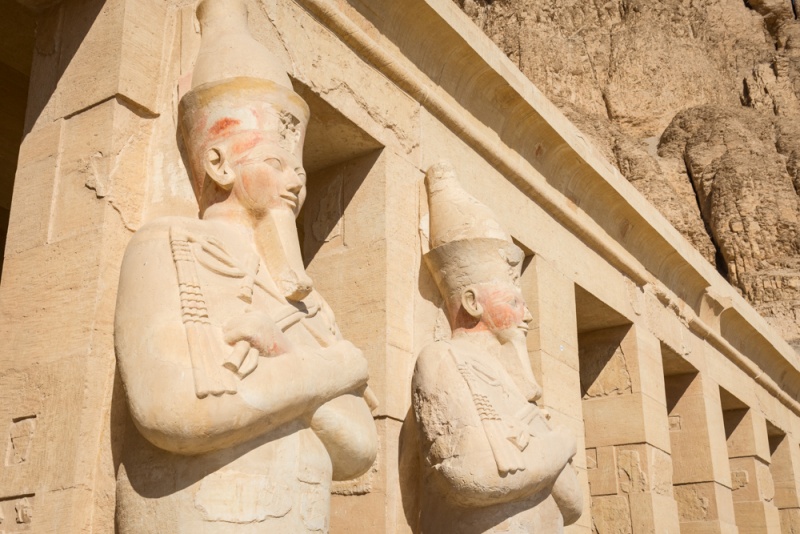 Visit Luxor, Egypt: Things to Do in Luxor: Al-Deir Al-Bahari Temple, Luxor, Egypt by Wandering Wheatleys