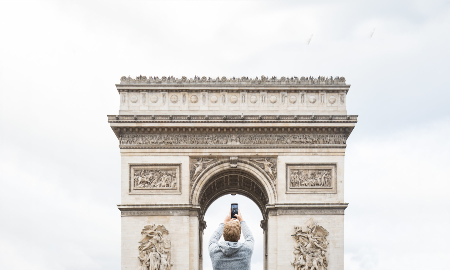 Arc de Triomphe, Paris, France by Wandering Wheatleys