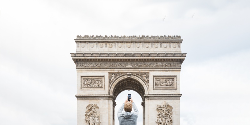 Arc de Triomphe, Paris, France by Wandering Wheatleys