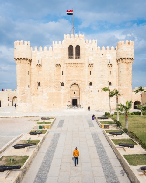 Things to Do in Alexandria, Egypt: Best Places in Alexandria: Citadel of Qaitbay, Alexandria, Egypt by Wandering Wheatleys