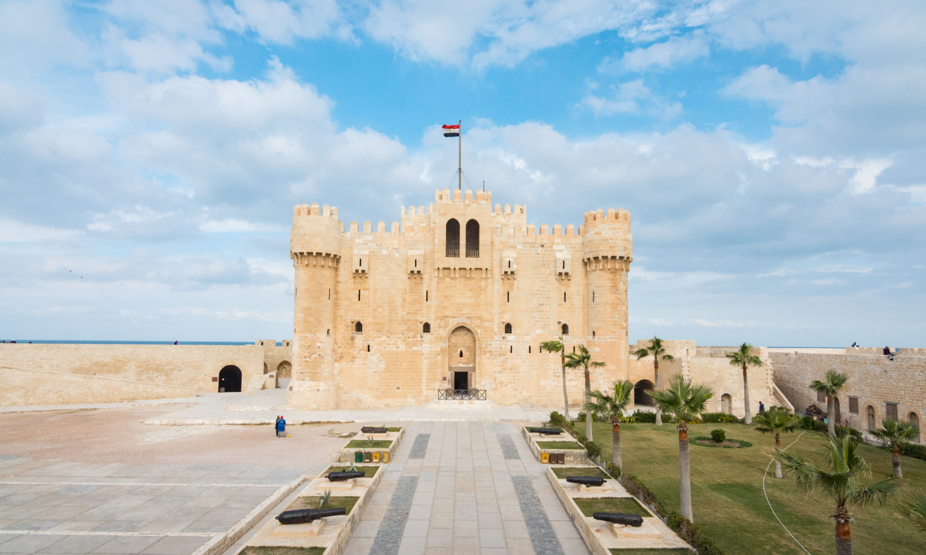 Citadel of Qaitbay, Alexandria, Egypt by Wandering Wheatleys