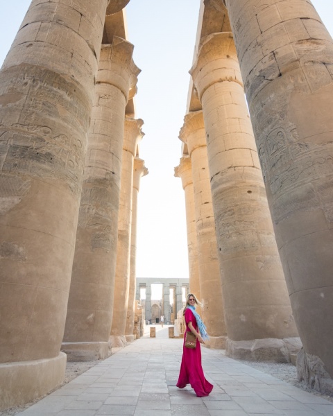 Visit Luxor, Egypt: Things to Do in Luxor: Luxor Temple, Luxor, Egypt by Wandering Wheatleys