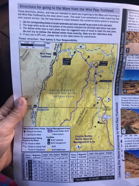 Directions to hike to The Wave - Part 2 by Wandering Wheatleys