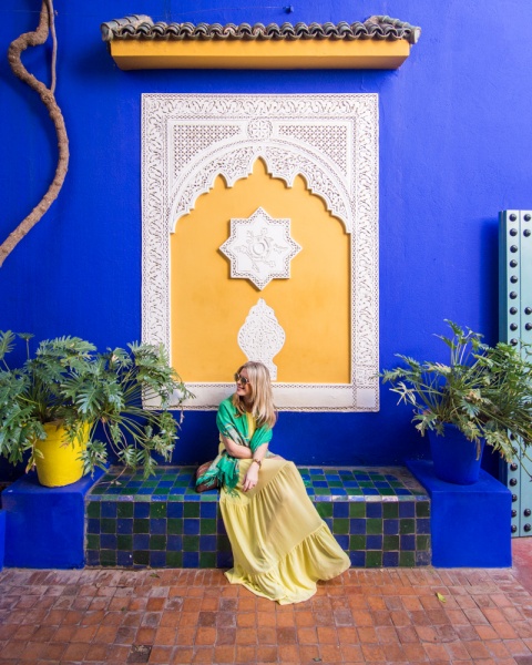The Most Instagrammable Places in Morocco: Morocco Instagram Spots: Jardin Majorelle, Marrakech, Morocco by Wandering Wheatleys