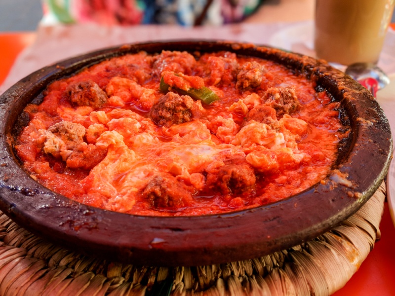 Top Things to do in Marrakech, Morocco: Best Things to do in Marrakech: Kefta (meatballs), tomato, & eggs Tagine, Morocco by Wandering Wheatleys