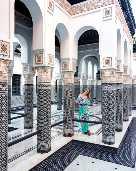 The Most Instagrammable Places in Morocco: Morocco Instagram Spots: La Mamounia Palace Hotel, Marrakech, Morocco by Wandering Wheatleys