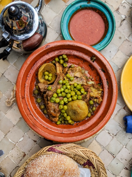 The Top Things to do in Casablanca, Morocco: Lamb Tagine at La Sqala Restaurant