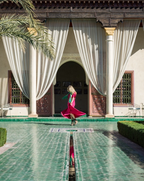 The Most Instagrammable Places in Morocco: Morocco Instagram Spots: Le Jardin Secret, Marrakech, Morocco by Wandering Wheatleys