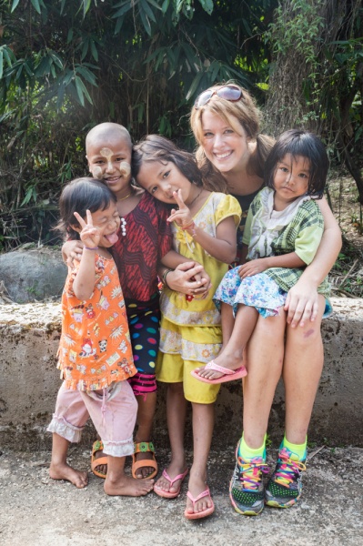Local Children in Myanmar by Wandering Wheatleys