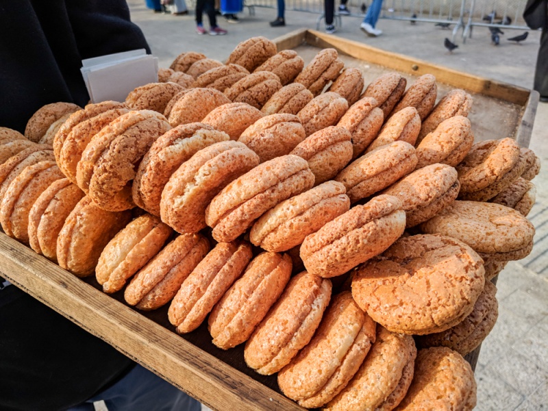Coconut Ghoriba (Macaroon) Cookies, Morocco by Wandering Wheatleys
