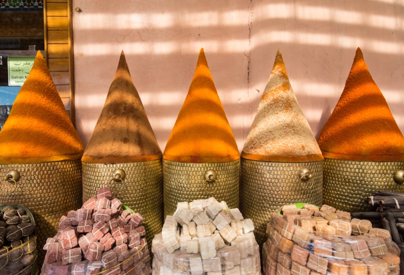 Shopping Guide for Morocco What to Buy and How Much to Spend: Spice Shopping in the Souk