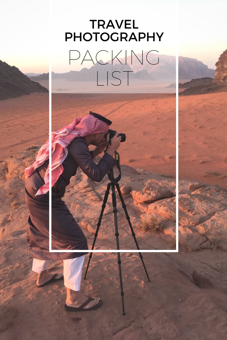 Travel Photography Packing List by Wandering Wheatleys