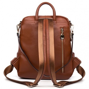 Best Travel Duffel Bag: Best Travel Suitcase: Travel Luggage: Bostanten Casual Leather Backpack