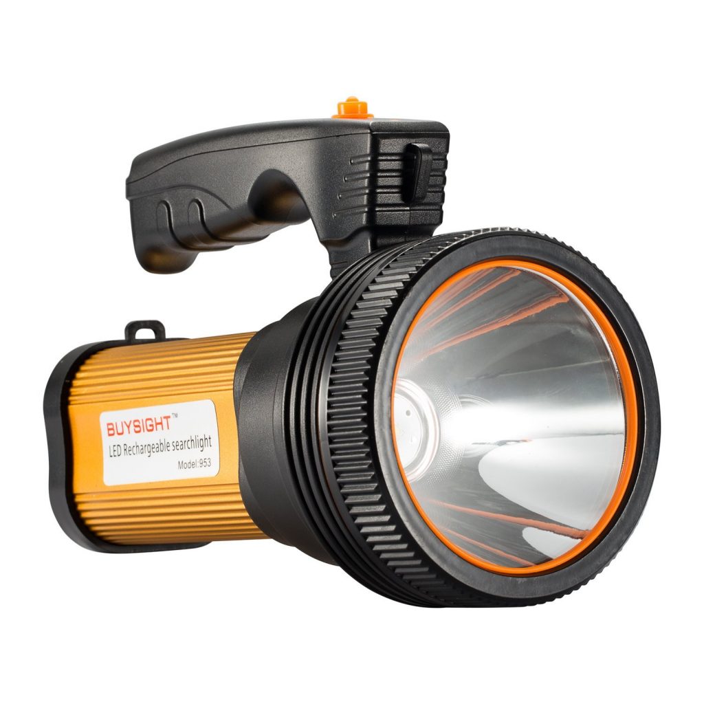 Bright Rechargeable Searchlight Flashlight
