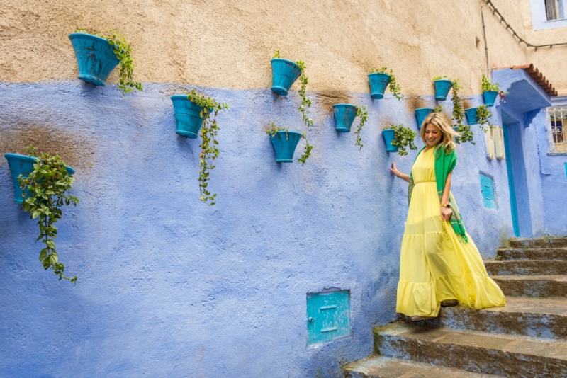 Chefchaouen, Morocco by Wandering Wheatleys