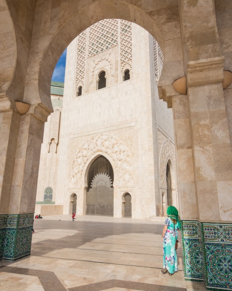 Things to Know Before Visiting Morocco: Hassan II Mosque in Casablanca, Morocco by Wandering Wheatleys