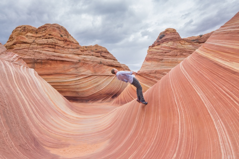The Wave Lottery: The Wave Arizona Permit: How far is the hike to The Wave, Arizona by Wandering Wheatleys