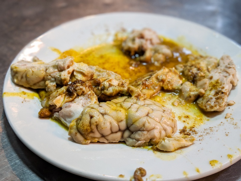 Moroccan Foods: Sheep's Brain by Wandering Wheatleys