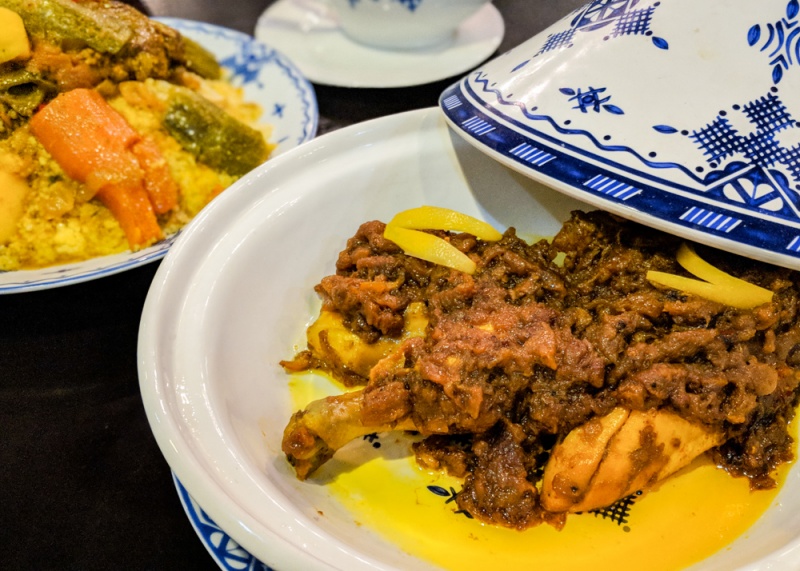 What to Eat in Morocco: Chicken Tajine with Lemon and Olives by Wandering Wheatleys