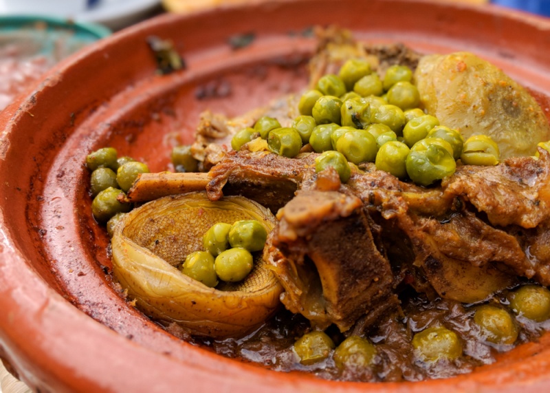 What to Eat in Morocco: Lamb Tajine with Artichokes by Wandering Wheatleys