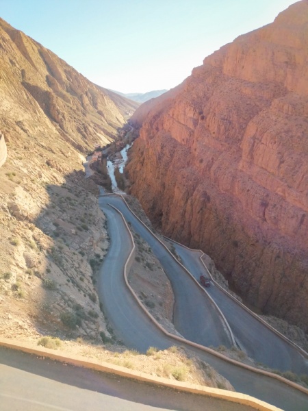 Eastern Morocco Road Trip: Moroccan Desert: Snake Road, Dades Gorges, Morocco by Wandering Wheatleys