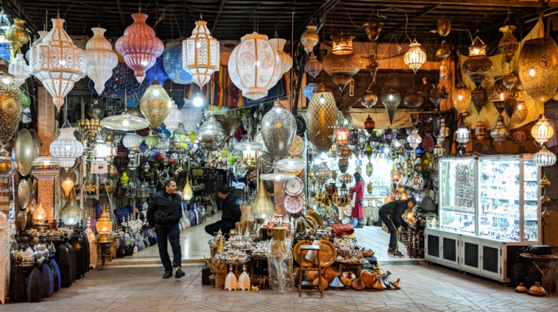 Shopping Guide for Morocco What to Buy and How Much to Spend: Metal Lamps