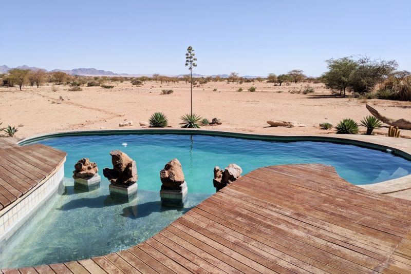 Namibia Self Drive Itinerary: Namibia Road Trip: Solitaire Desert Farm Campground