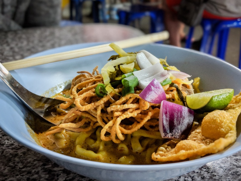 Things to do in Chiang Mai: Eat Khao Soi Gai by Wandering Wheatleys