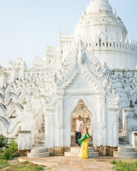 Best Things to see in Mandalay, Myanmar: Hsinbyume Pagoda