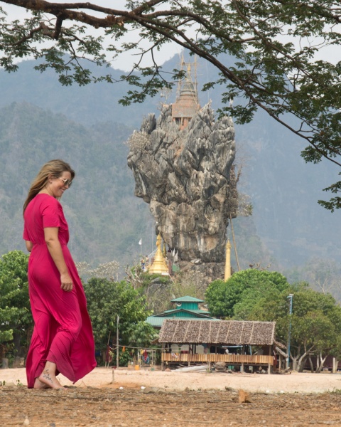 Top Myanmar Destinations: The Best Places to Visit in Myanmar: Kyauk Kalap Pagoda, Hpa-an, Myanmar