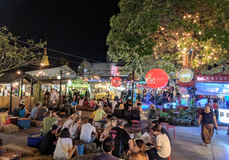 Ploen Ruedee International Food Night Market, Chiang Mai